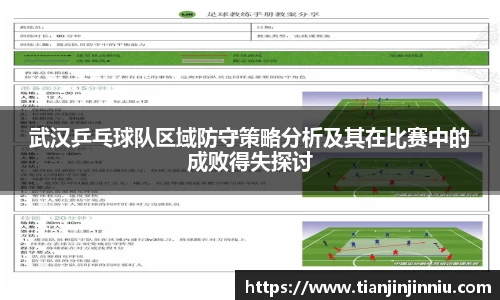 武汉乒乓球队区域防守策略分析及其在比赛中的成败得失探讨