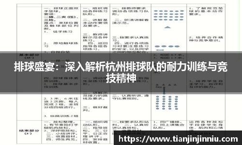 排球盛宴：深入解析杭州排球队的耐力训练与竞技精神